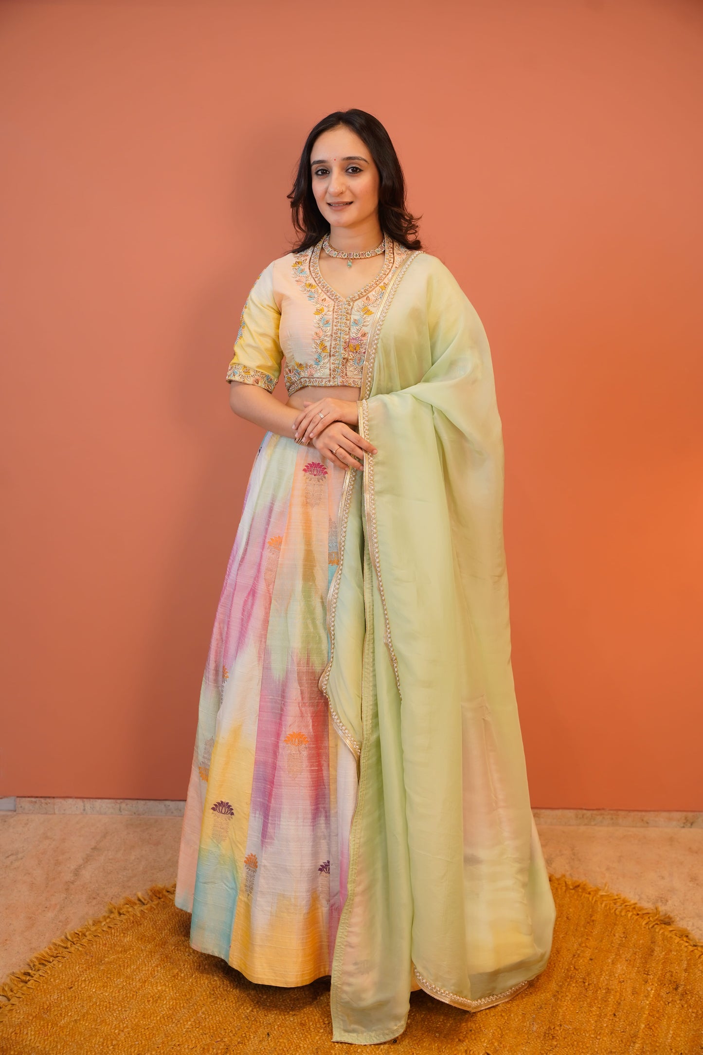 Mehfil-e-Pastel Lehenga
