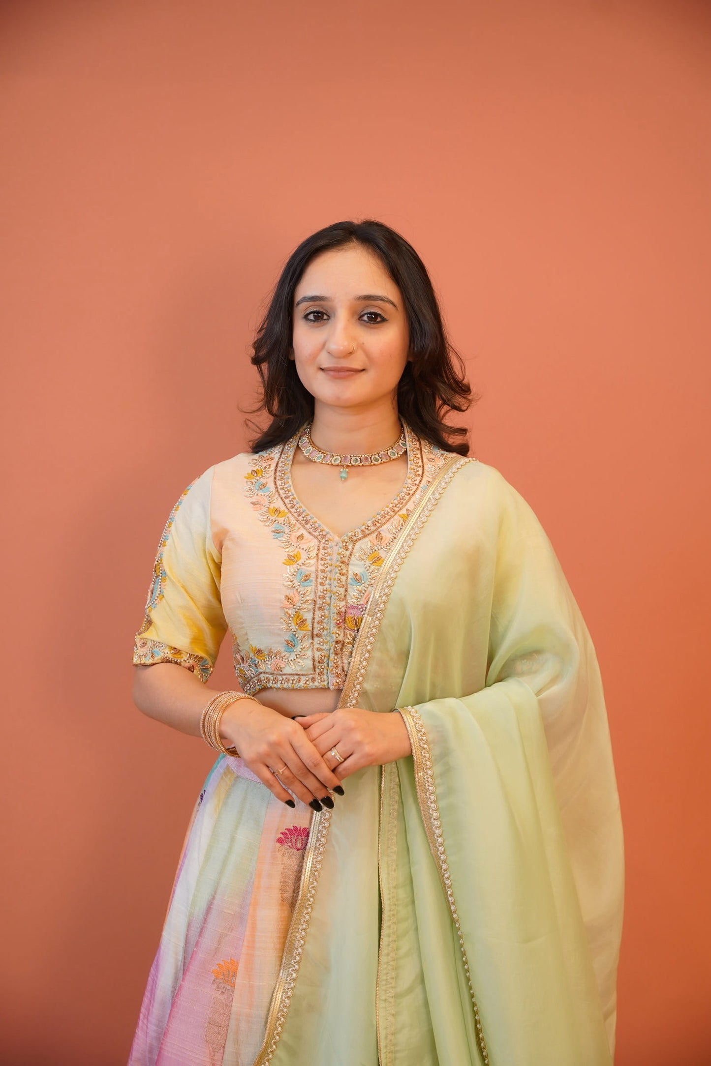 Mehfil-e-Pastel Lehenga