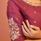 Wine Vanya Lehenga