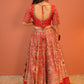 Laal mehfil Lehenga