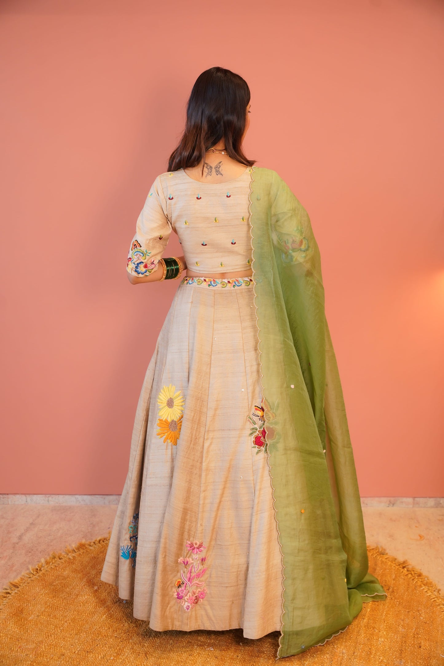Mitti Gulrang Lehenga