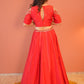 Laal nazakat Lehenga