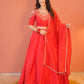 Laal nazakat Lehenga