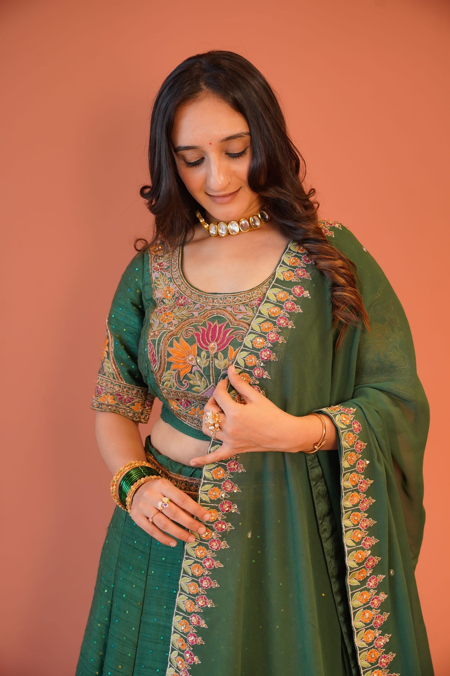 Morbagh Leher Lehenga