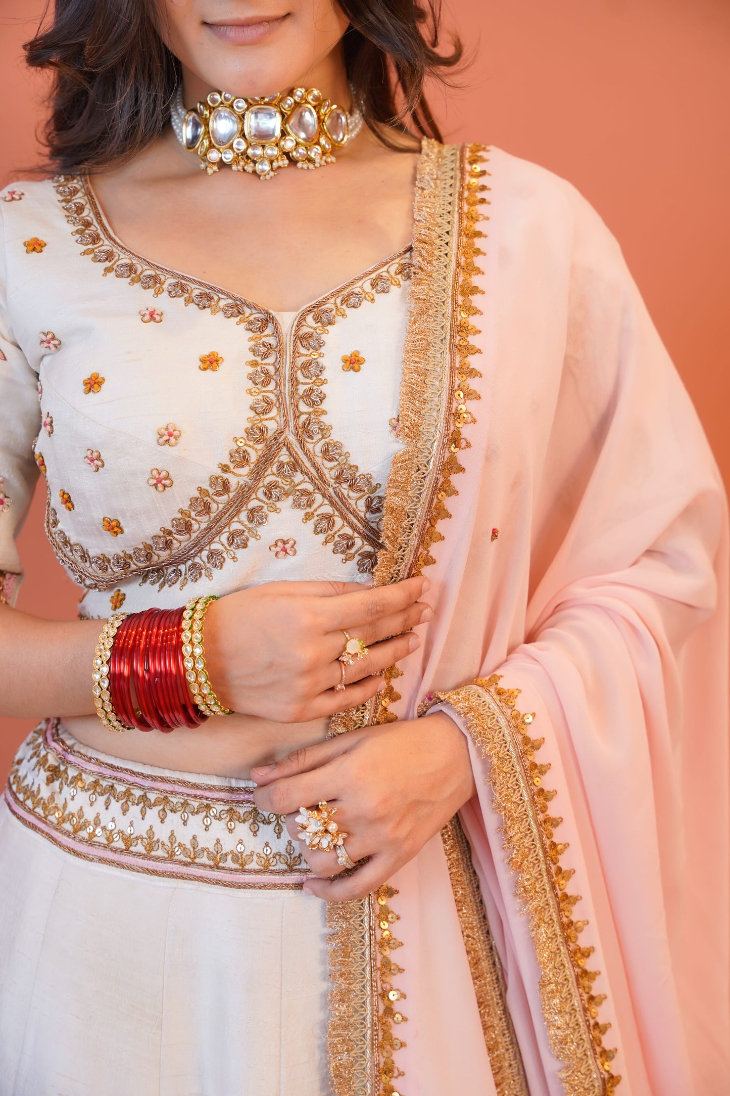 Chandni Pankh Lehenga