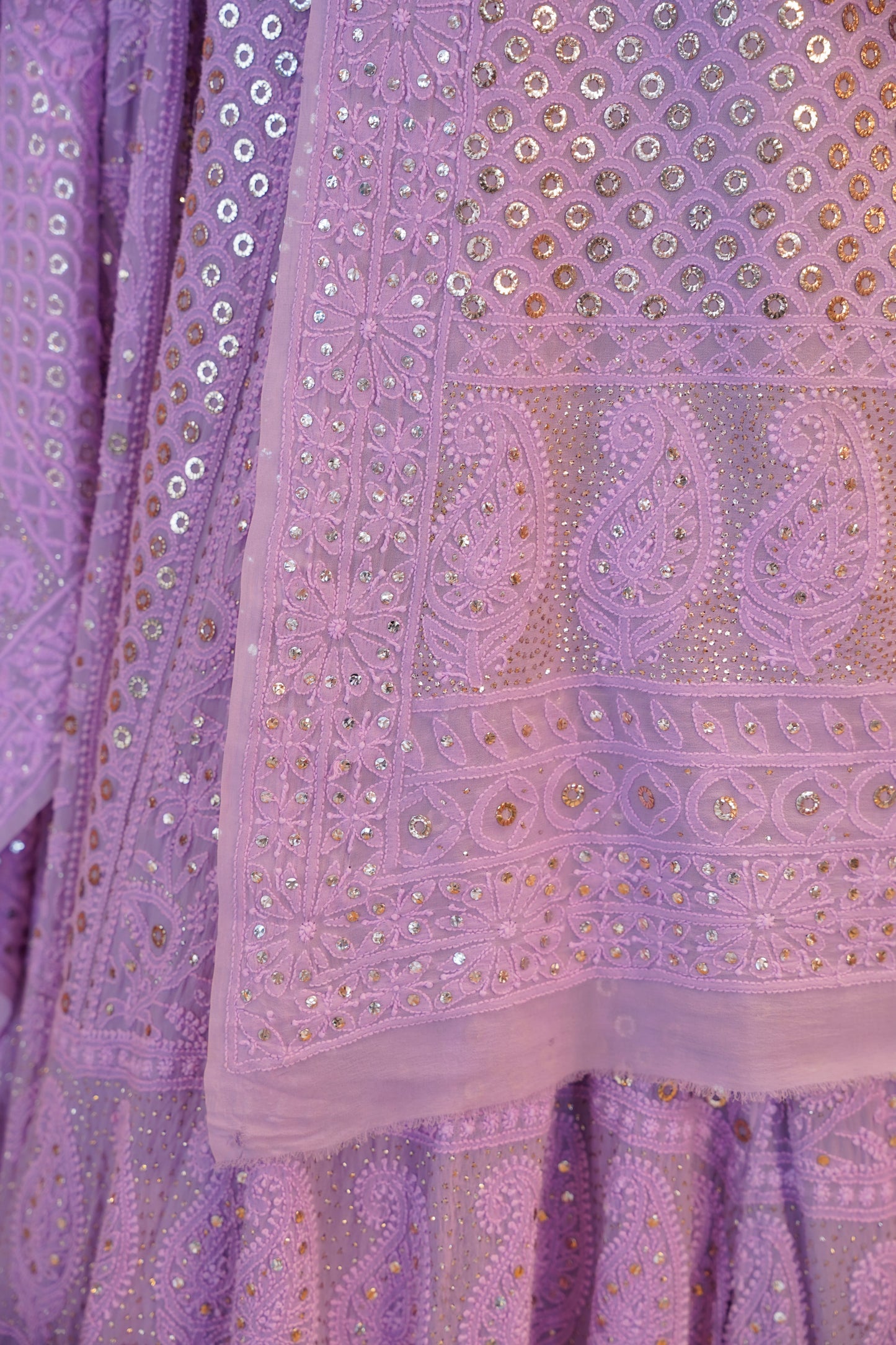 Lilac Sitara Lehenga