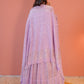 Lilac Sitara Lehenga