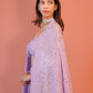 Lilac Sitara Lehenga