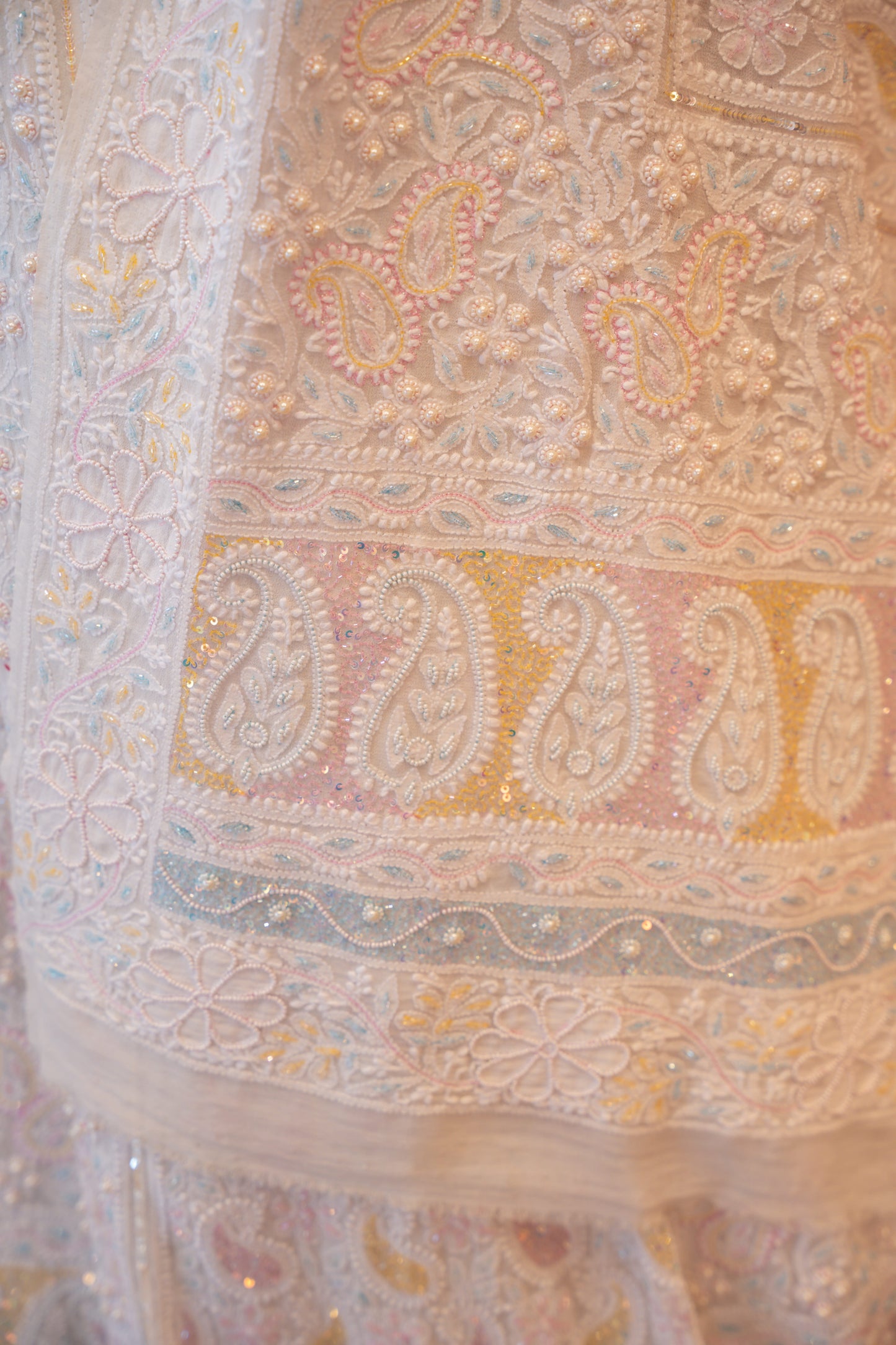 Ivory Aafreen Lehenga