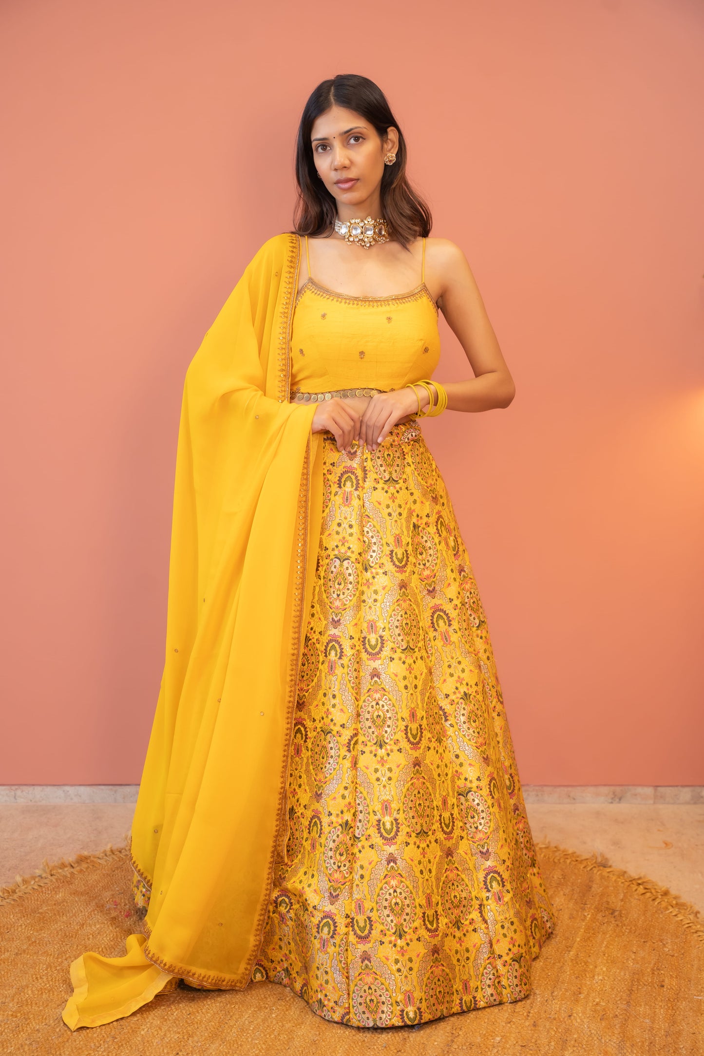Surajmukhi Noor Lehenga