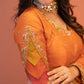 Kesariya Aabha Lehenga