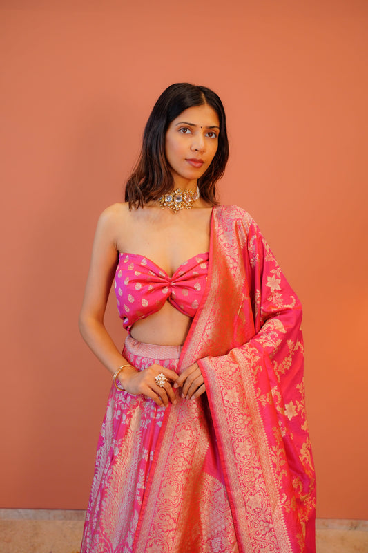 Gulnaar Banarasi Lehenga
