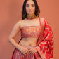 Red Patola Lehenga