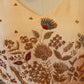 Peach Gulbahar anarkali