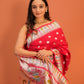 Laal Phool Banarasi Saree