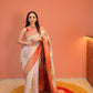 Sunehri Chandan Banarasi Saree