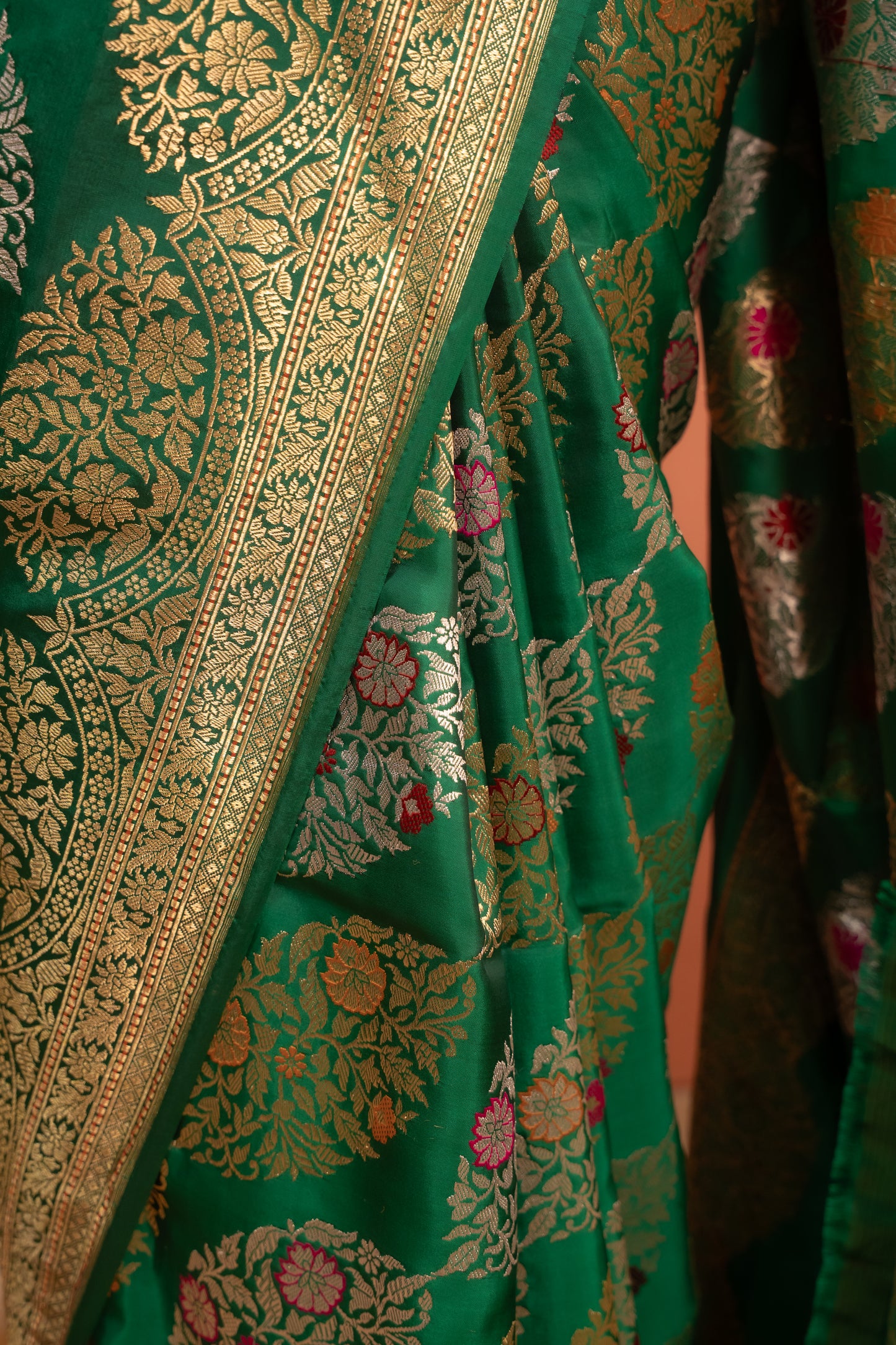 Hara Sona Banarasi Saree
