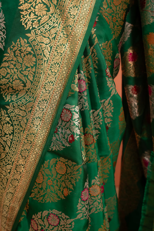 Hara Sona Banarasi Saree
