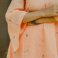 Surkh Peach Jamdani Co-ord Set