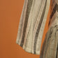 Striped Khadi Panel Dress