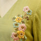 Lush Green Floral Embroidered A-Line Kurta