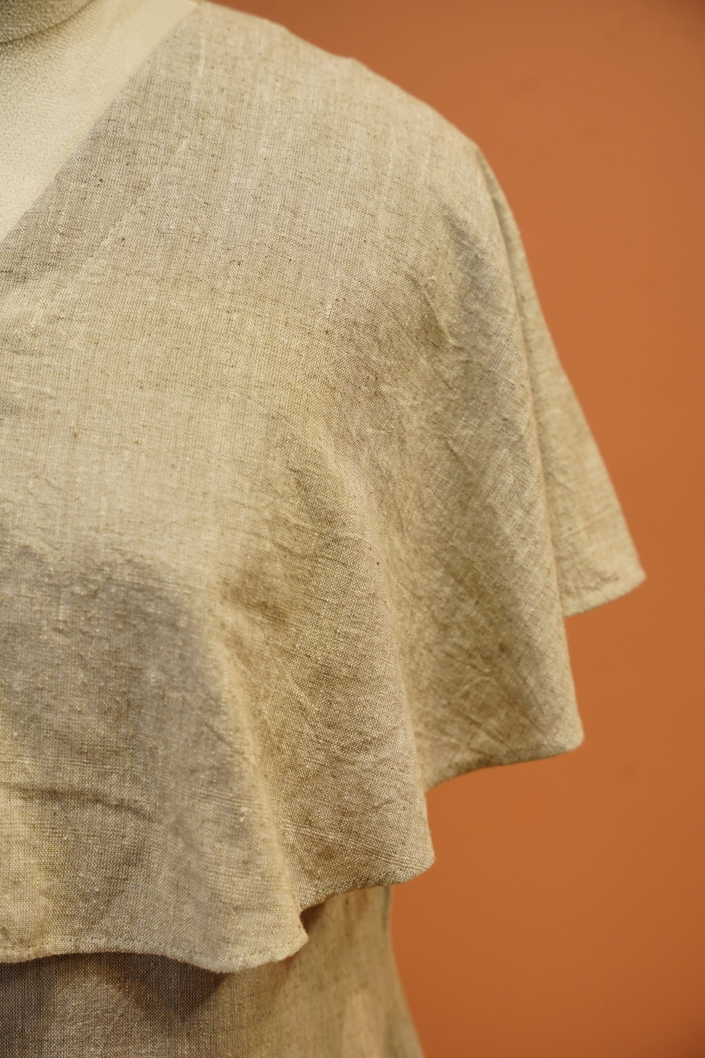 Grey Floral Handloom One Piece