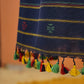 Blue Tassel Handloom Dress
