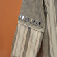 Grey Mirror Work Handloom Dress