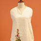 Ivory Bloom Linen Co-ord Set