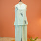 Aqua Linen Co-ord Set