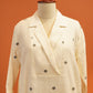 Ivory Dot Jamdani Co-ord Set