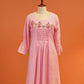 Gulabi Noor Jamdani Dress