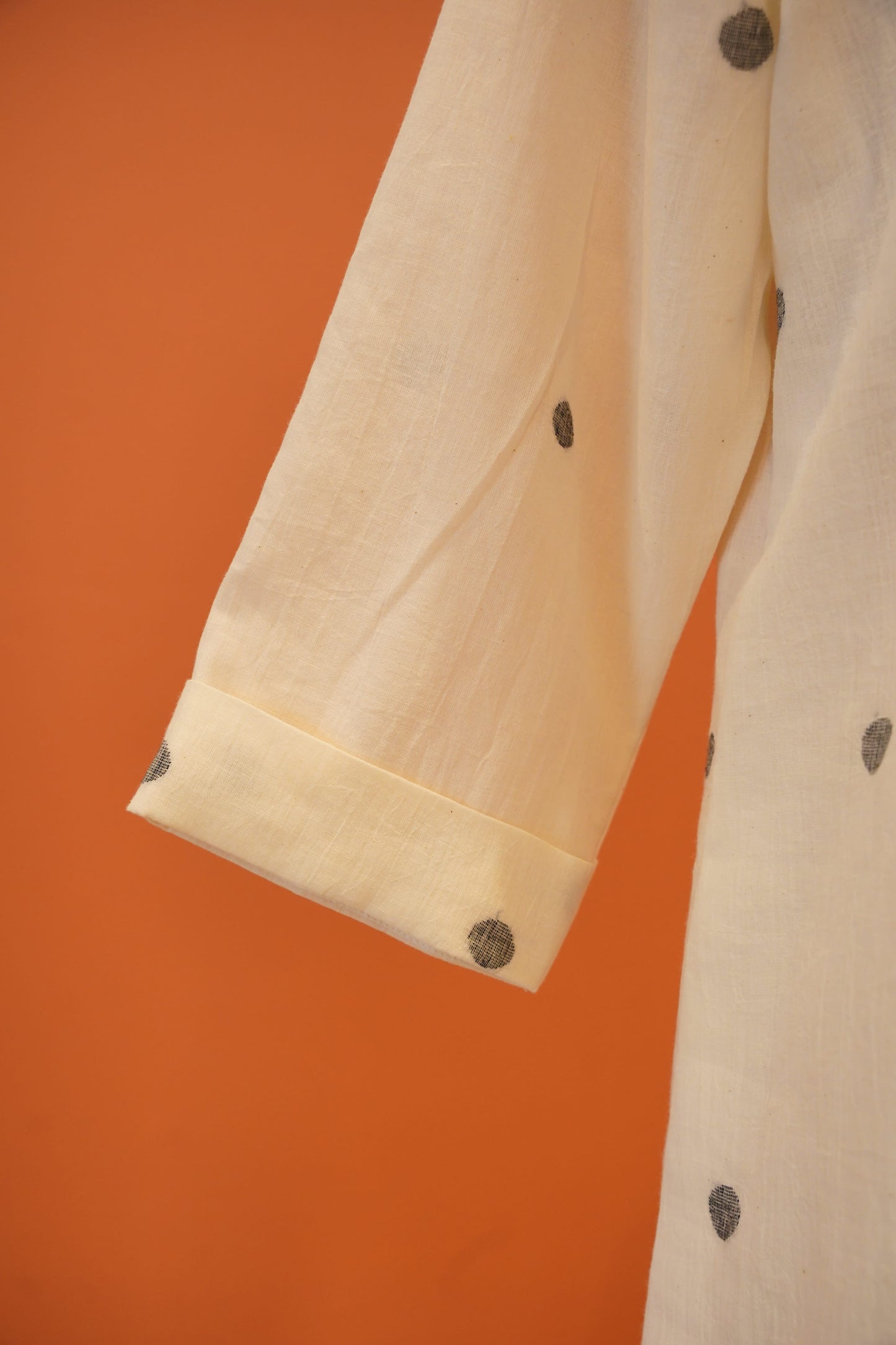 Ivory Dot Jamdani Co-ord Set