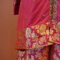 Gulnaar Silk Banarasi Sharara Set