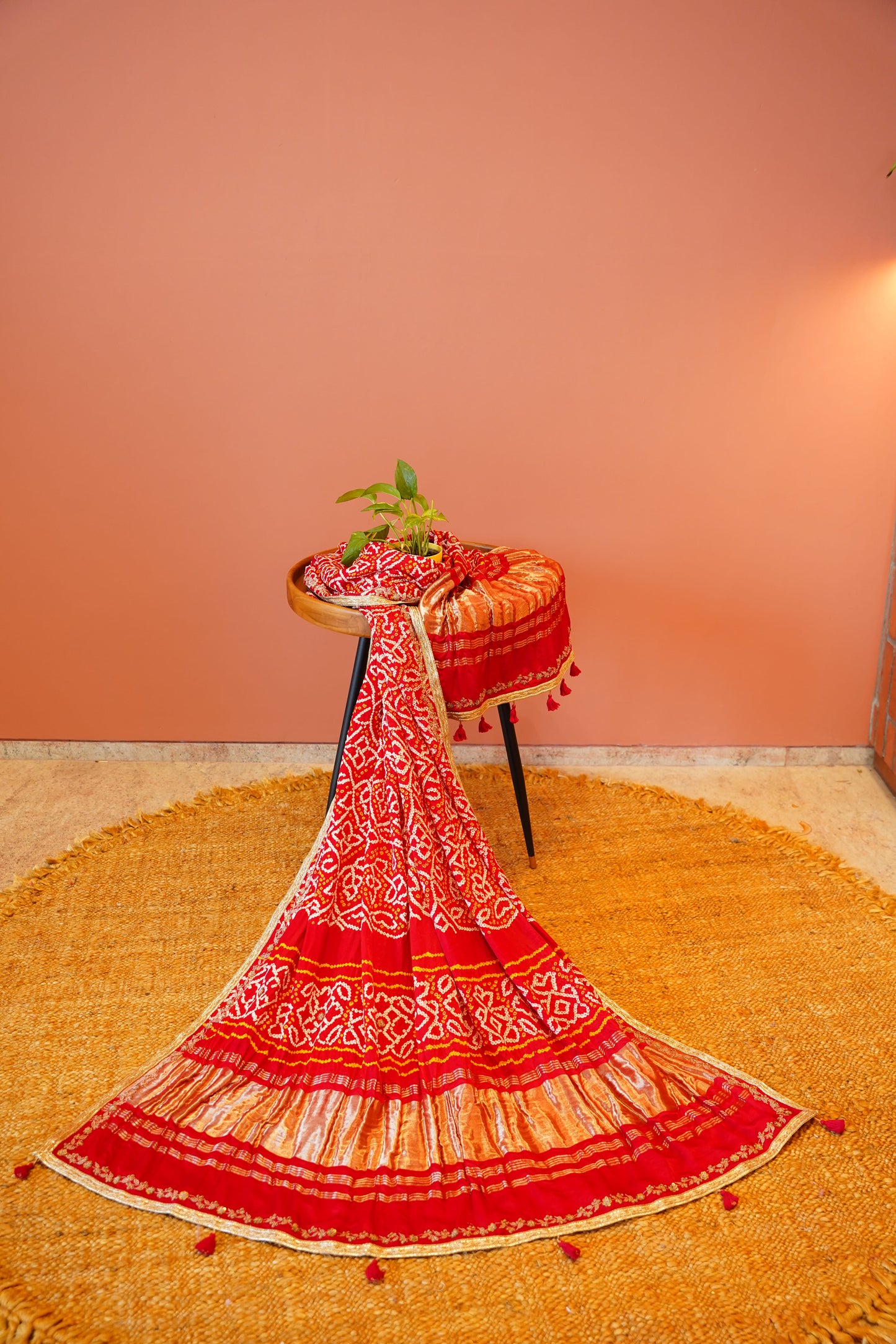 Rani Bandhej Dupatta