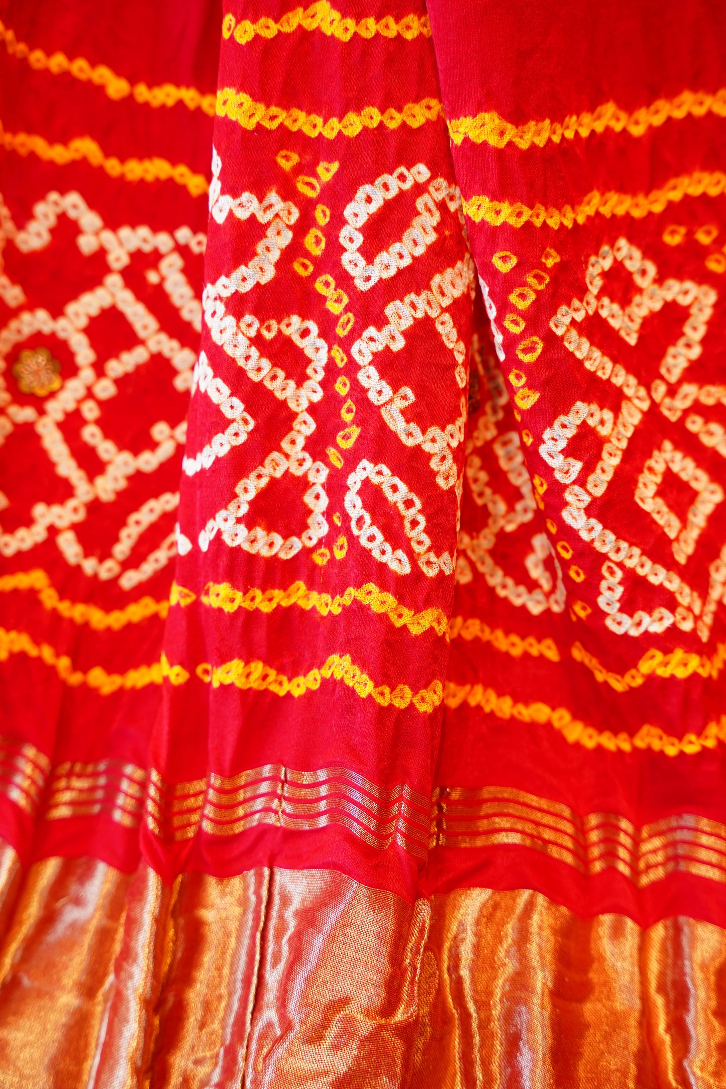 Rani Bandhej Dupatta