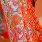 Royal Red Bandhej Dupatta