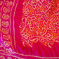 Pink Blossom Bandhej Dupatta