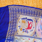 Royal Blue Bandhej Dupatta