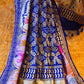 Royal Blue Bandhej Dupatta