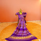 Royal Purple Bandhej Dupatta