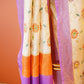 Lavender Bloom Munga Silk Dupatta