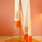 Ivory Paisley Munga Silk Dupatta