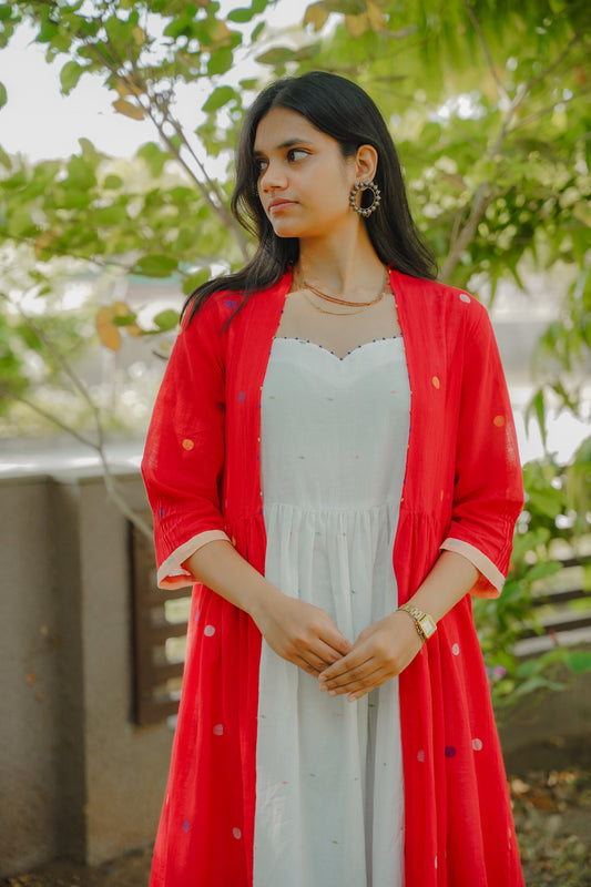 Rangrez Jamdani Layered Set