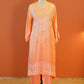 Peach Aura Abha Set