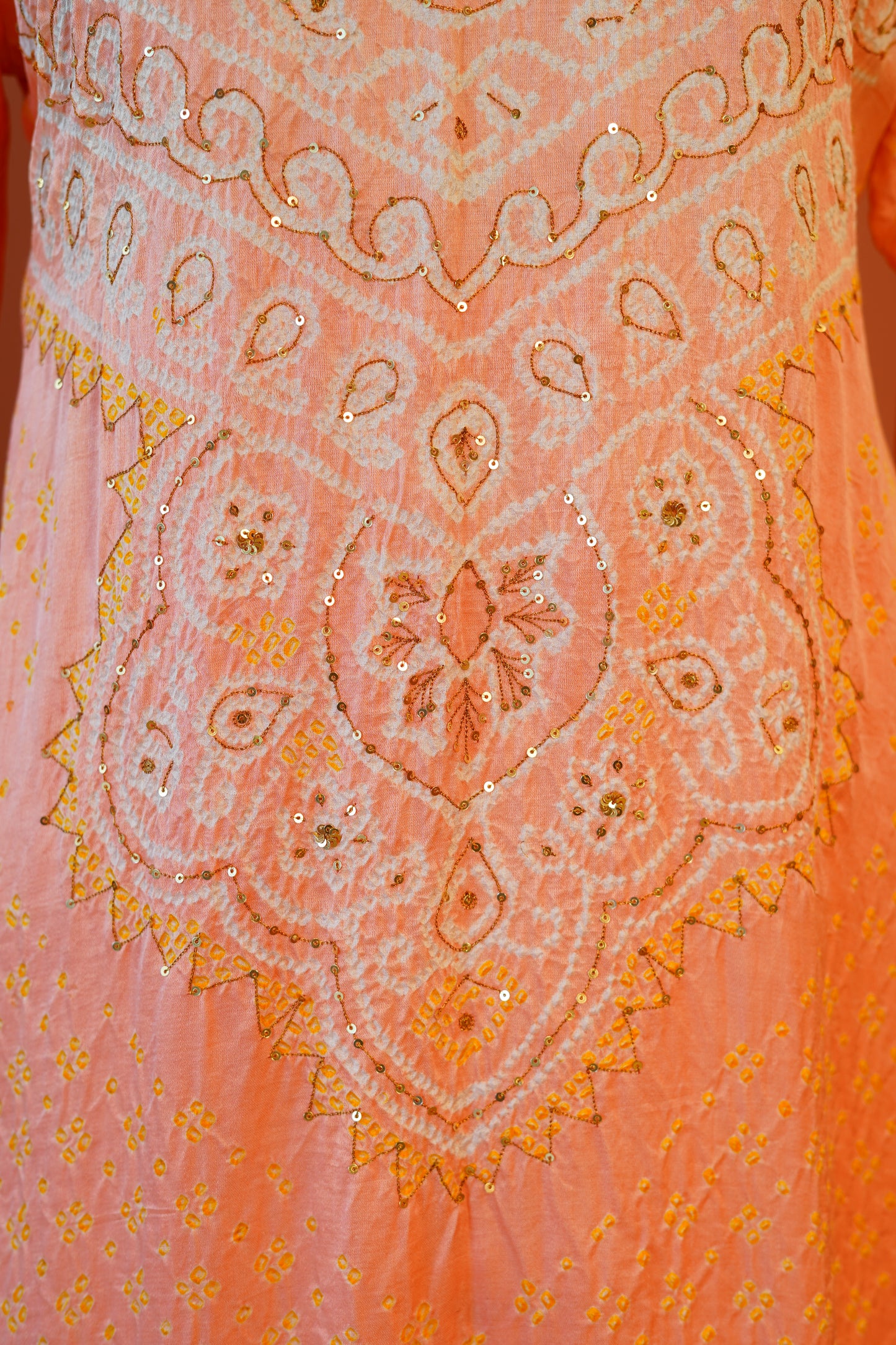 Peach Aura Abha Set