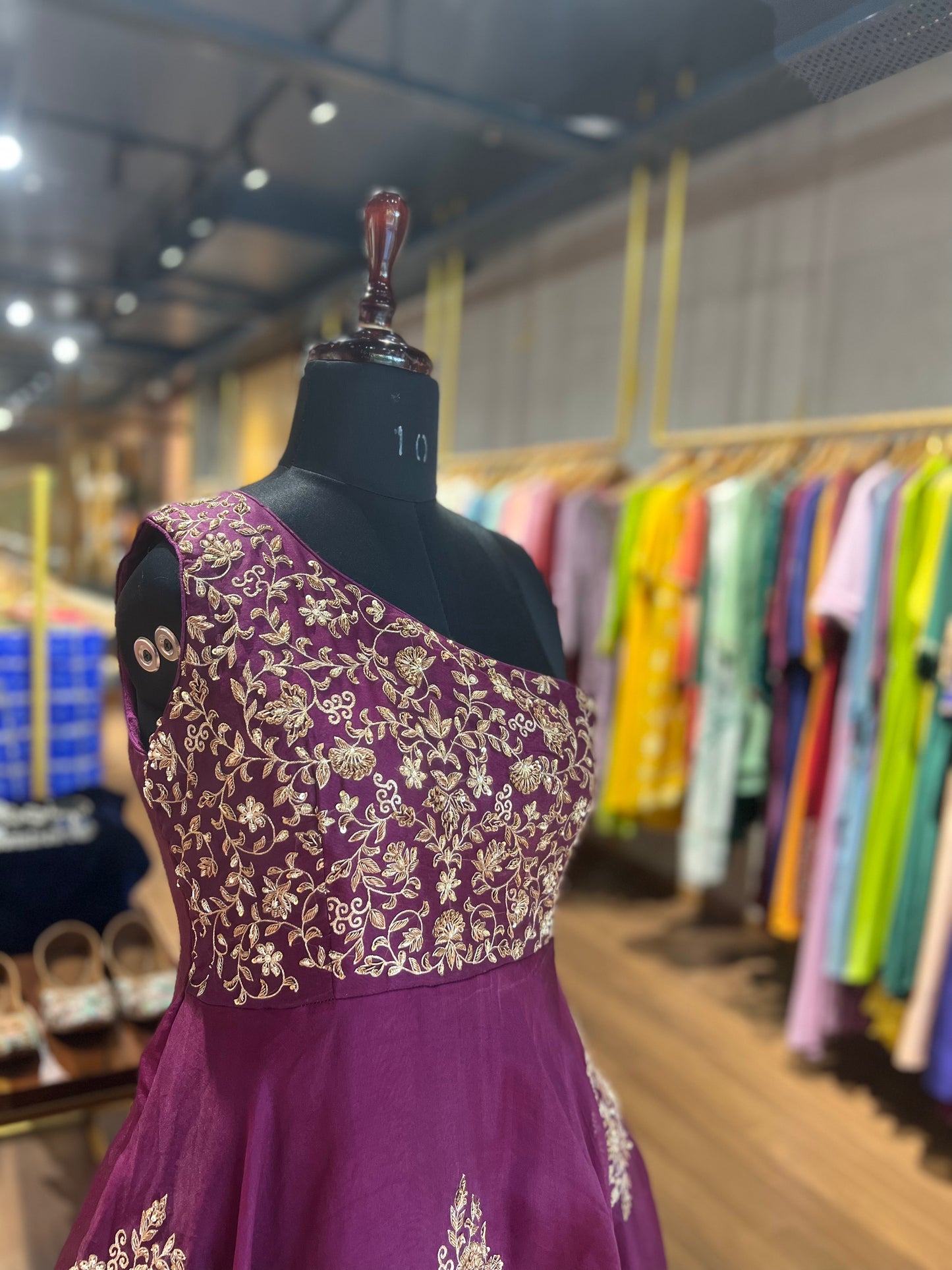 Royal Orchid Gown