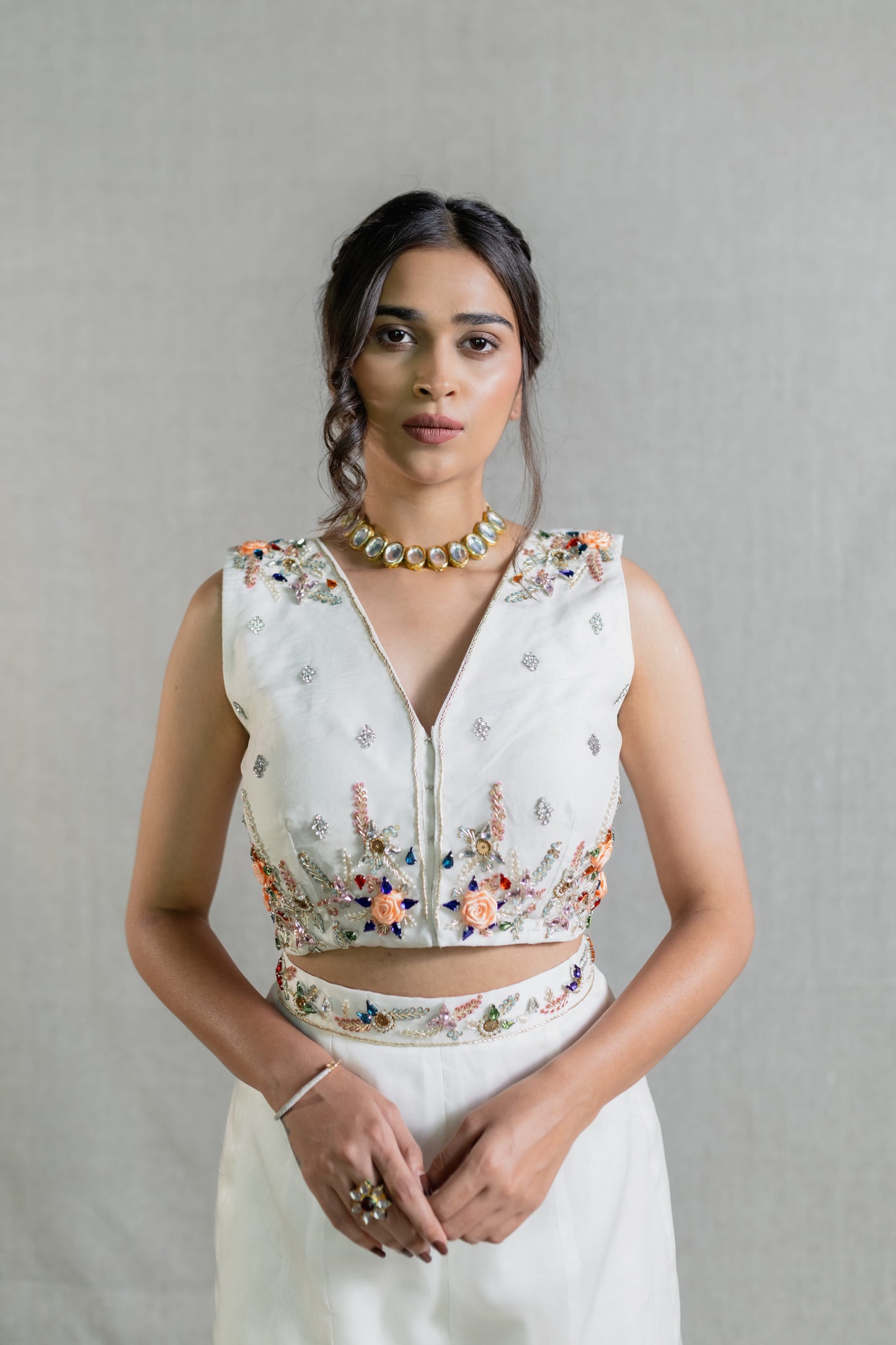 Ivory Bloom Co-Ord Set
