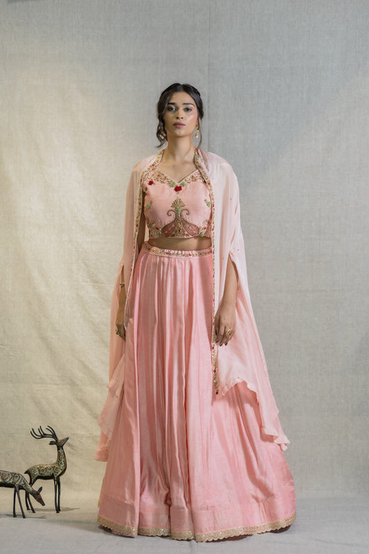 Blush Grace Lehenga Set