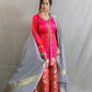 Gulnaar Silk Banarasi Sharara Set